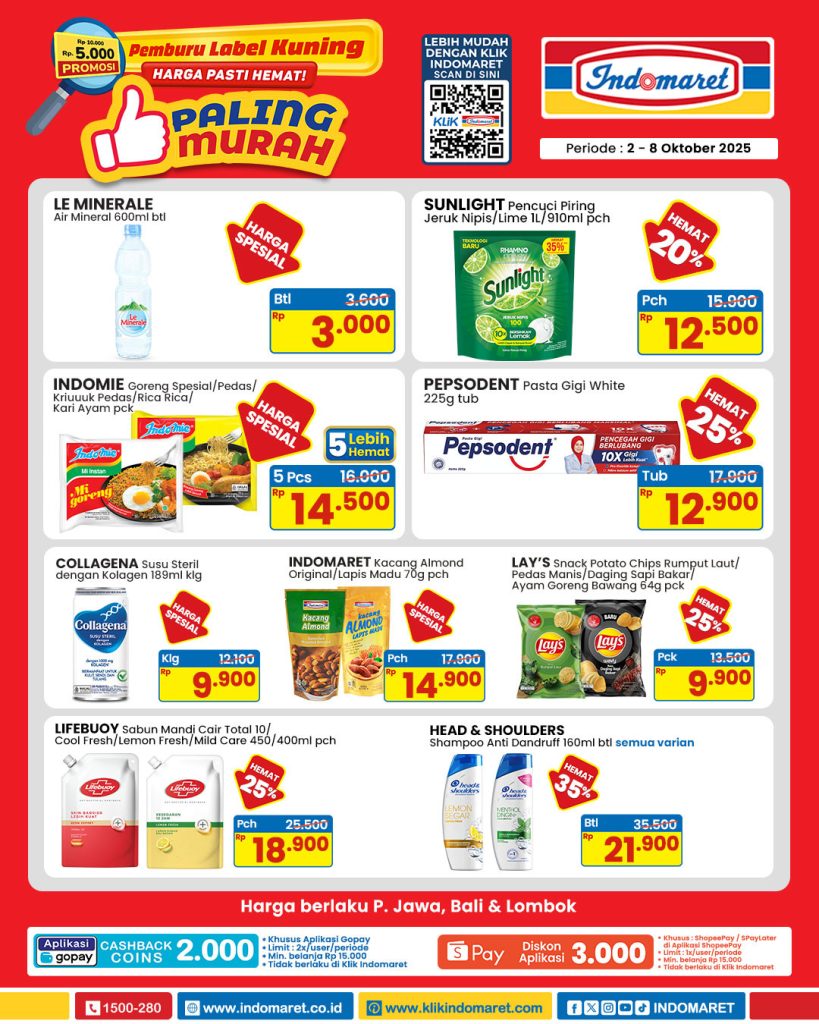 Promo Indomaret Paling Murah 2 – 8 Oktober 2025