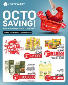Promo Lottemart OctoSaving 23 Oktober – 5 November 2025