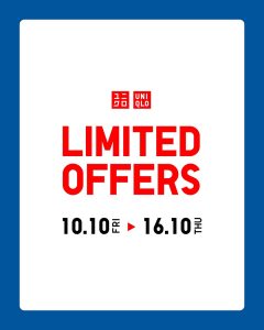 Promo Uniqlo Limited Offers Periode 10 – 16 Oktober 2025