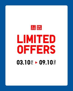 Promo Uniqlo Limited Offers Periode 3 – 9 Oktober 2025