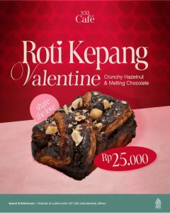 Rayakan Kasih Sayang dengan Roti Kepang Valentine di XXI Café