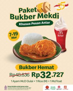 Paket Bukber Mekdi 2026 – Buka Puasa Makin Praktis & Hemat Mulai Rp32.727